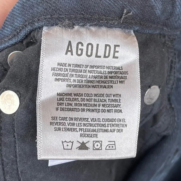 Agolde high rise remy jeans size 25 - Picture 13 of 15